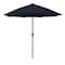 California Umbrella 9' Bronze Aluminum Market Patio Umbrella, Pacifica Navy Blue 194061337691 - alternate 1